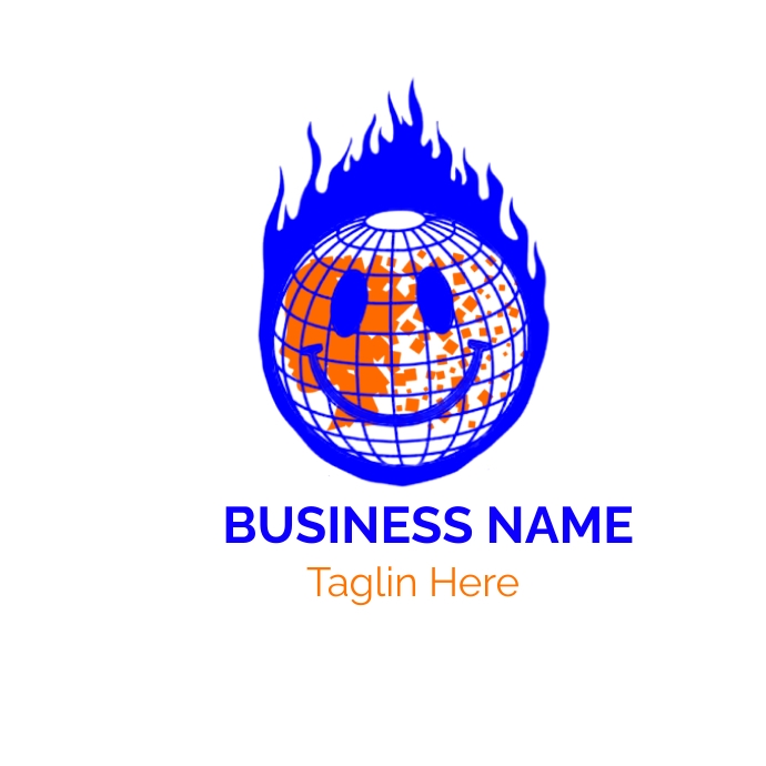 Global tech logo Template PosterMyWall