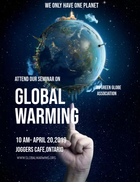 GLOBAL WARMING Template PosterMyWall