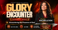 Black Worship Event Изображение, которым поделились на Facebook Template
