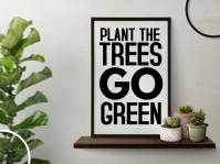 go green,Forestery day Presentation template