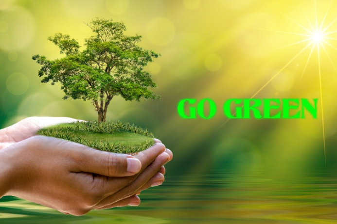 GO GREEN Template | PosterMyWall