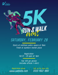 Run & Walk Event Flyer Template | PosterMyWall
