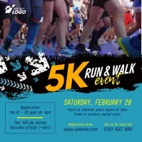 Go Run Event Video Template Instagram Post