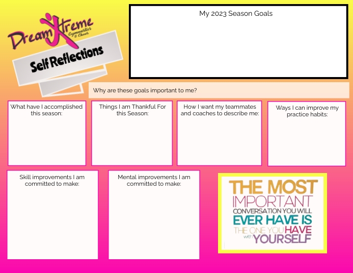 Goal Setting Flyer (US Letter) template