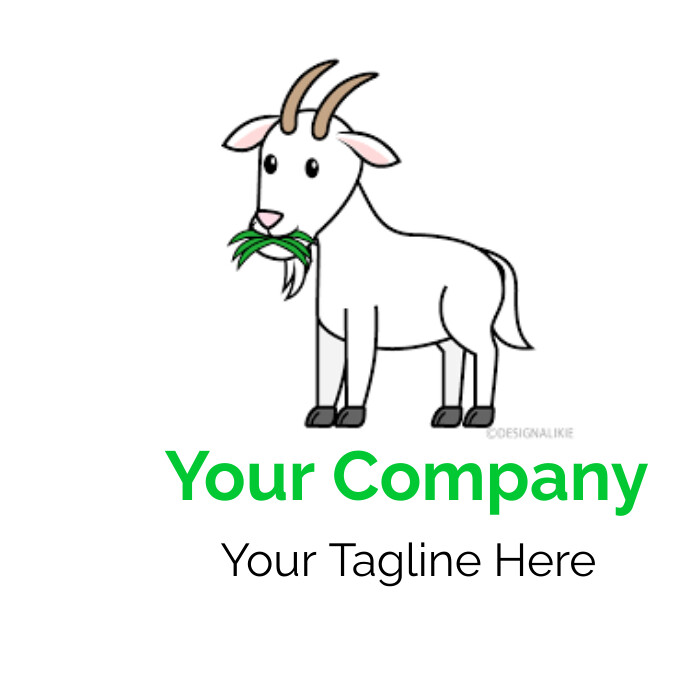 Goat Logo Template PosterMyWall