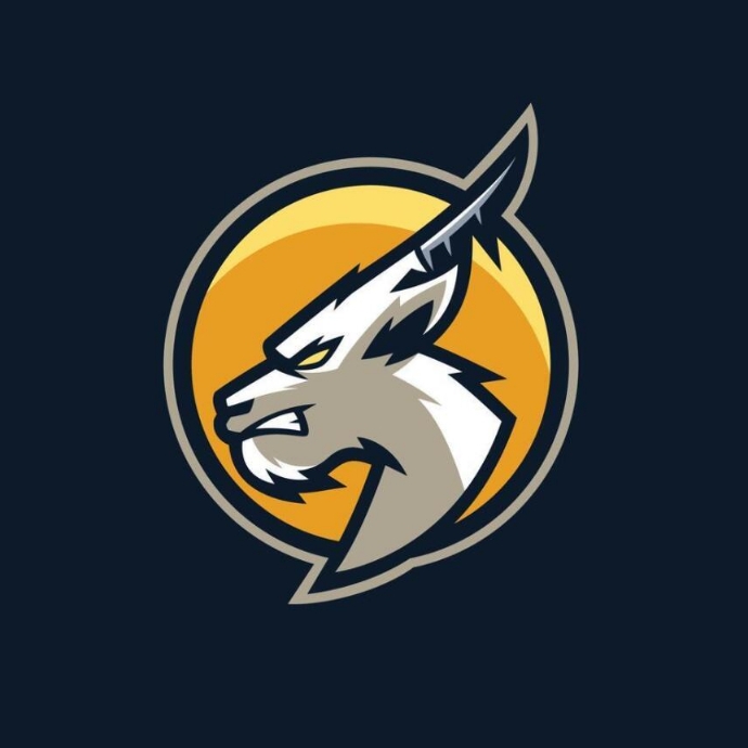 Goat Moon Logo Mascot For Esport / gamer (1) template