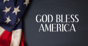 Preto Patriotic American Message Facebook Shared Image Template