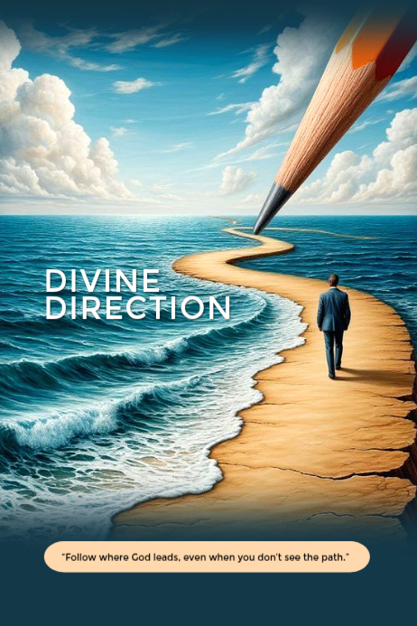 Divine Direction Graphics Layout Sample Divine Guidance Posters Template | PosterMyWall