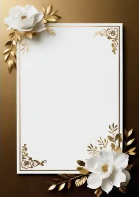 Gold Invention Card Gold Wedding Invitation Templates Blank Black Gold Elegant Pattern