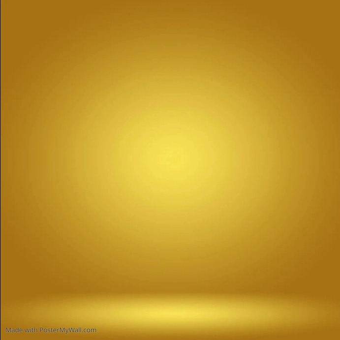 Copy of Gold and yellow background design template | PosterMyWall