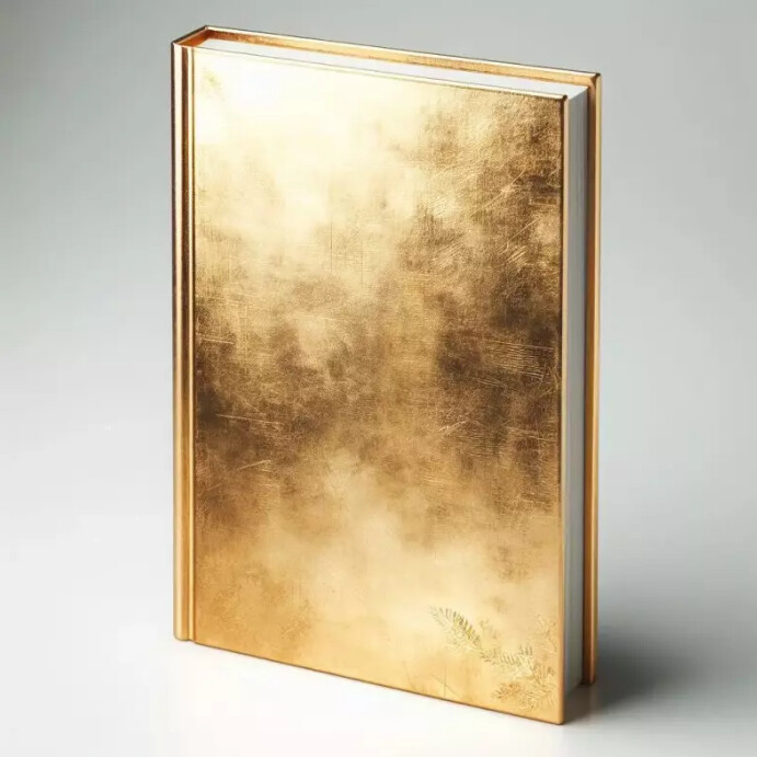 Gold book cover Template | PosterMyWall