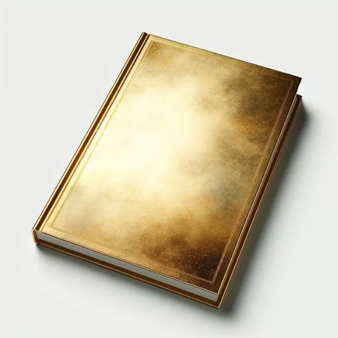 Copy of Gold book cover | PosterMyWall