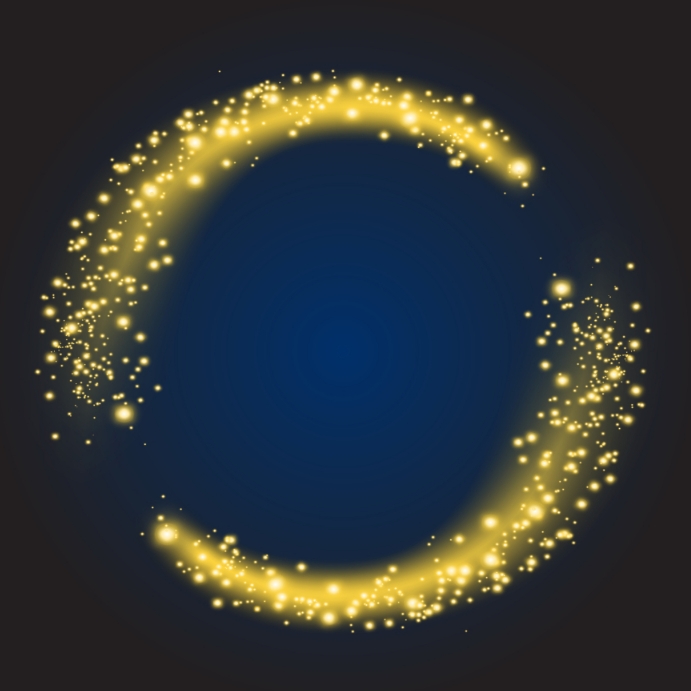 Gold Circle Background Design Template PosterMyWall