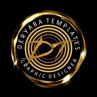 Gold Circle Video Logo Maker Logotipo template