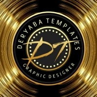 Gold Circle Video Logo Maker template