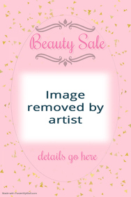 customizable design templates for retail beauty salon sale event beauty flyer retail