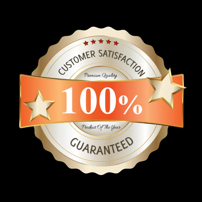 Copy of Gold Customers Satisfaction Label Design | PosterMyWall