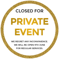 Biały Closure Announcement Instagram Post Template