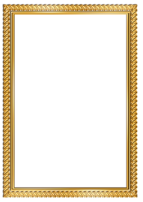 Gold Frame Border Design Free Gold Frame A4 Paper Border, Golden Frame