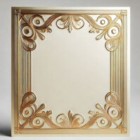 Gold frame Template | PosterMyWall