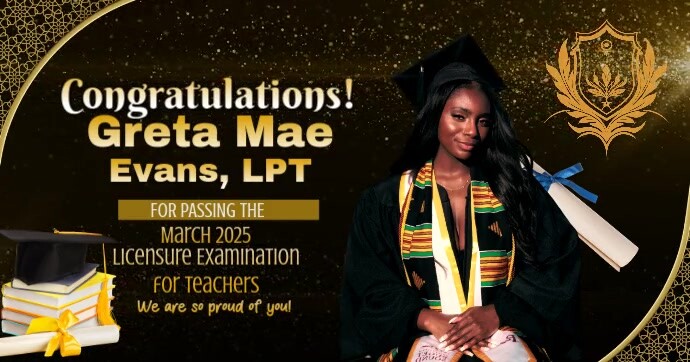 Gold Graduation Program Copy of Gold Graduation Ceremony Video | PosterMyWall