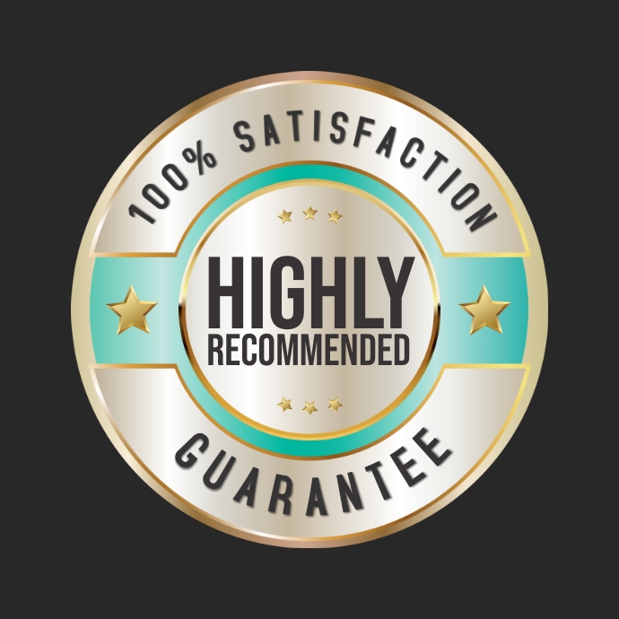 Copy of Gold Highly Recommended Label | PosterMyWall