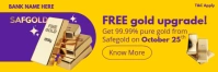 Gold Investment Email Header Template