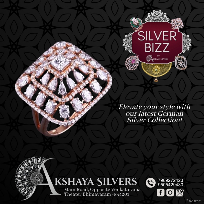 gold jewellery (3) Instagram Post template