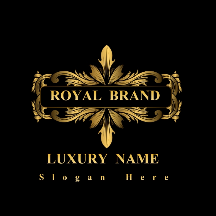 Gold Label Design Logo template