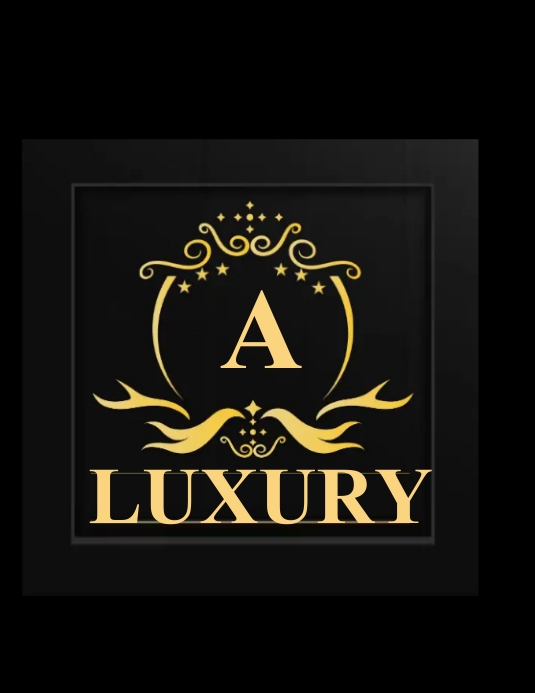 Gold Letter Logo Flyer (US Letter) template