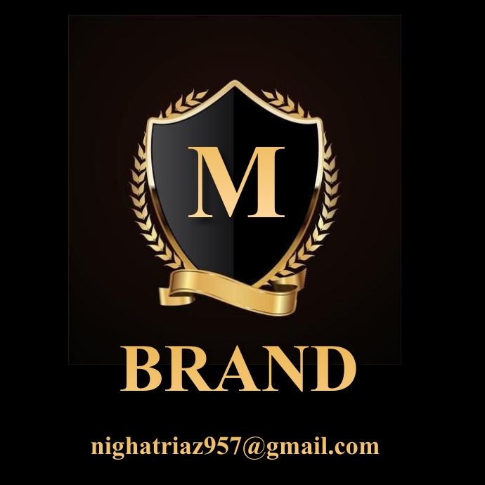 Gold Letter Logo template