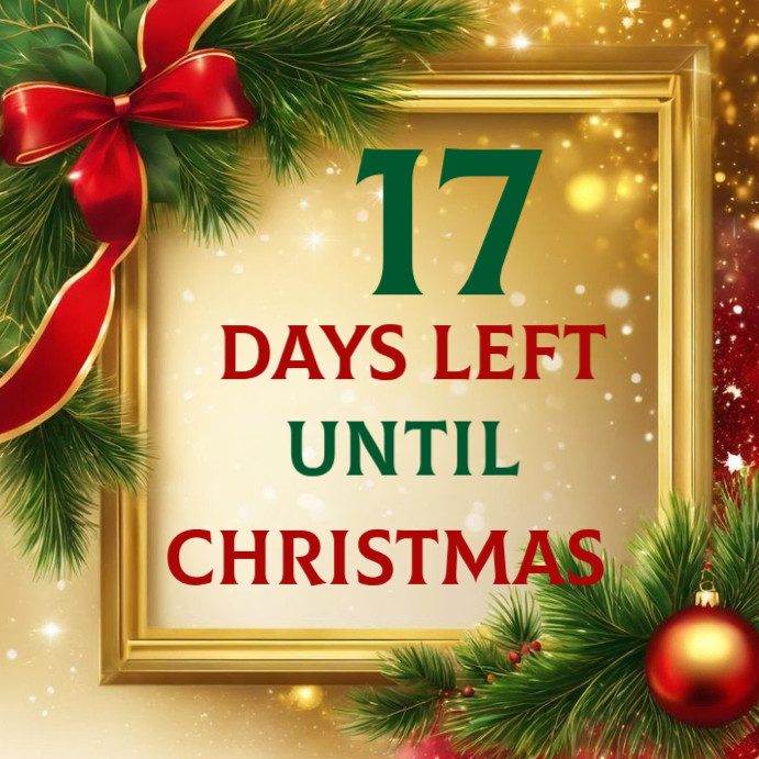 Christmas Countdown Template | PosterMyWall