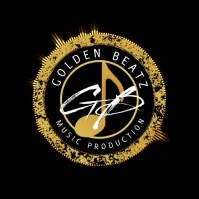 Gold Music Note Circle Video Logo Maker Logotipo template