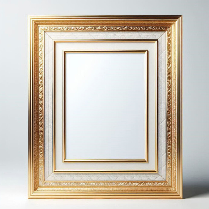 Copy of Gold photo frame | PosterMyWall