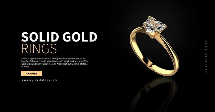 Copy of Gold Ring Sale Ad | PosterMyWall