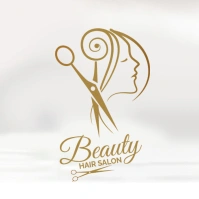 Gold Salon Logo template