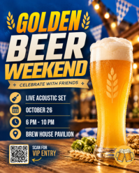 Beer Festival Instagram Portrait Template