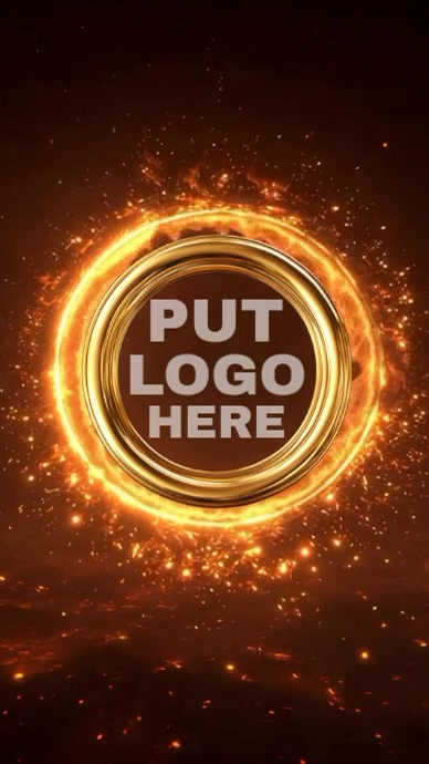Golden Circle Intro Outro Animation Design Template | PosterMyWall