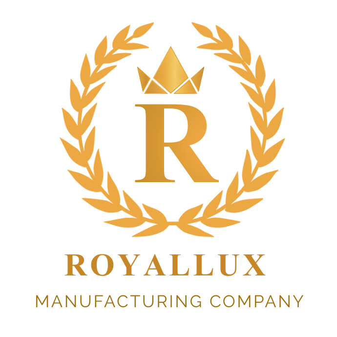 Golden company logo letter R template