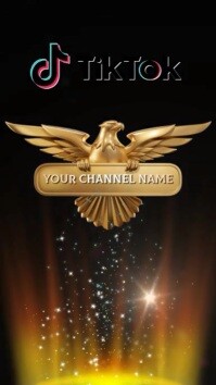 Sort TikTok Channel Promotion Ekran reklamowy Template