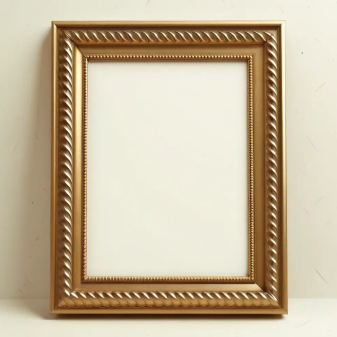 Golden Frame Instagram Post template