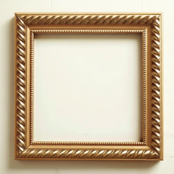 Golden Frame Instagram Post template