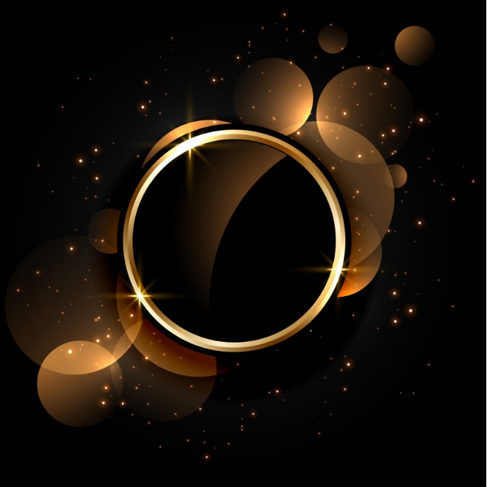 Golden frame poster design flyer Template PosterMyWall