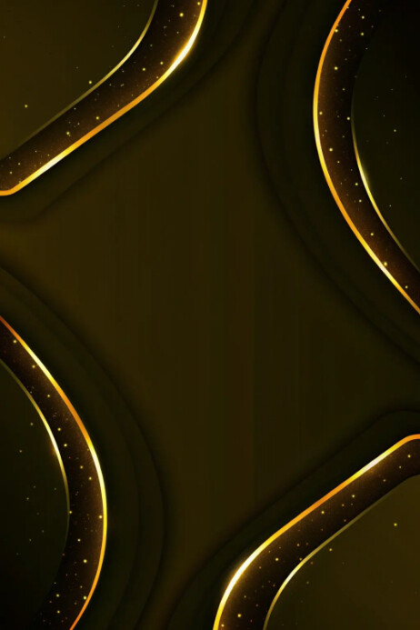 Golden Frame Template | PosterMyWall