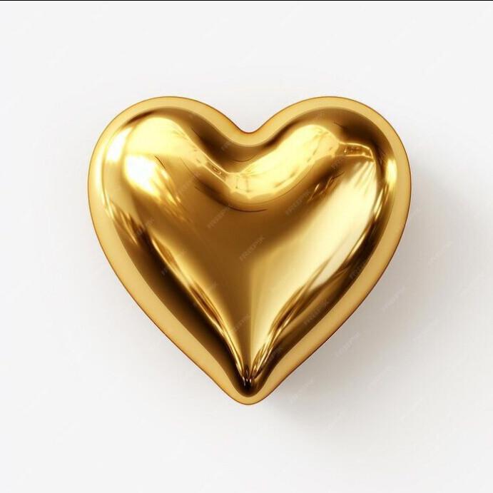 Golden Heart Image Template PosterMyWall Golden Heart Image Template PosterMyWall