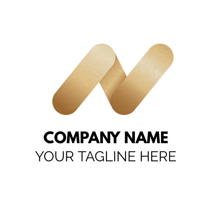 Golden logo Template | PosterMyWall
