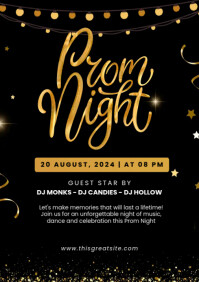 Prom Date Design PROM NIGHT Template | PosterMyWall