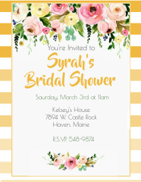Golden Rod Ombre Bridal Shower