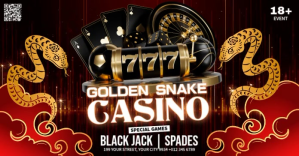 Golden Snake Casino Изображение, которым поделились на Facebook template
