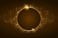 Sparkling frame design Template | PosterMyWall